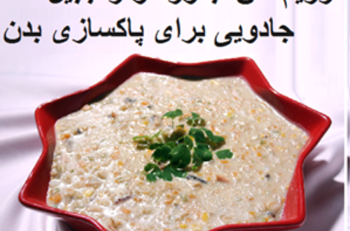 رژیم آش آبغوره و زنجبیل۱